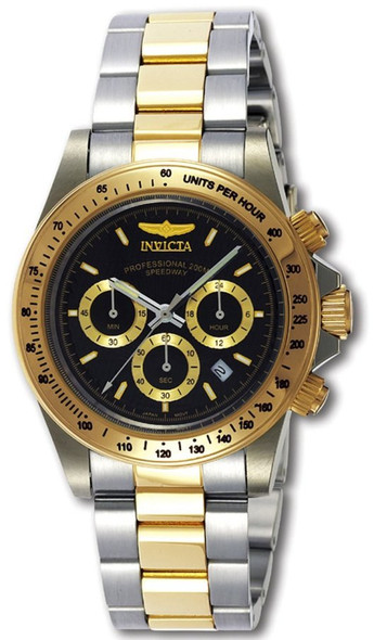 Invicta Speedway Gold-Tone   Chronograph S Series Mens   Watch 9224
