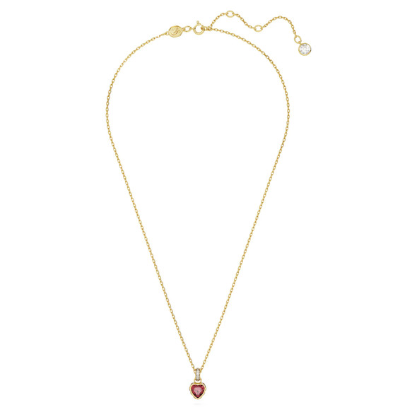 Swarovski Chroma Pendant - Heart - Red - Gold-tone Plated 5648750