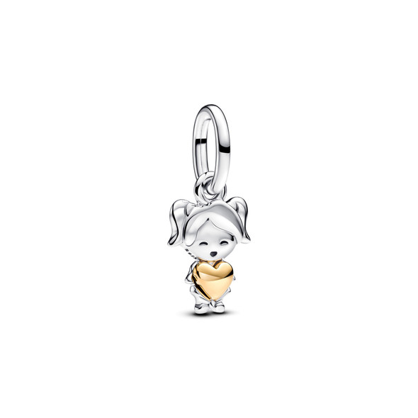 Pandora Moments Happy Girl Dangle Charm 763601C00