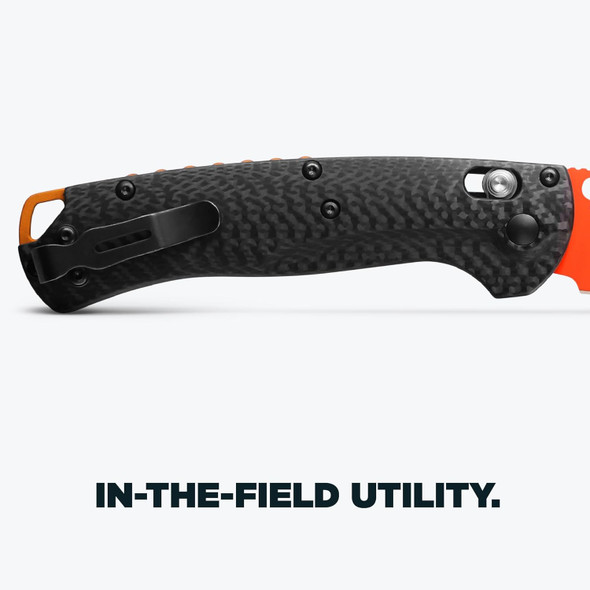 Benchmade Taggedout Carbon Fiber Knife 15535OR-01