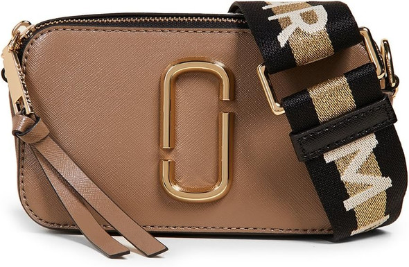 Marc Jacobs The Snapshot Crossbody Bag - Wolf Grey Multi M0014146
