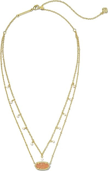 Kendra Scott Womens Elisa Pearl Multi Strand Necklace 9608867277