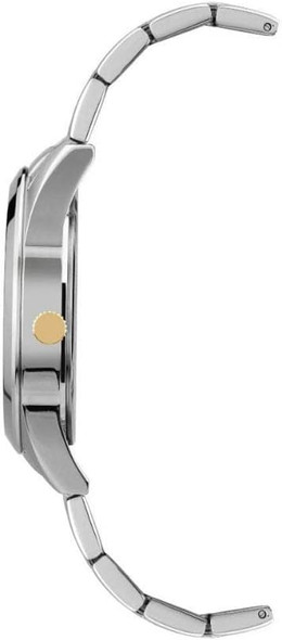 Armitron Two-Tone Crystal Mens Watch 20/5455NVTT