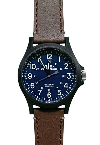 Timex Acadia Blue Dial Mens Watch TWF3C8190