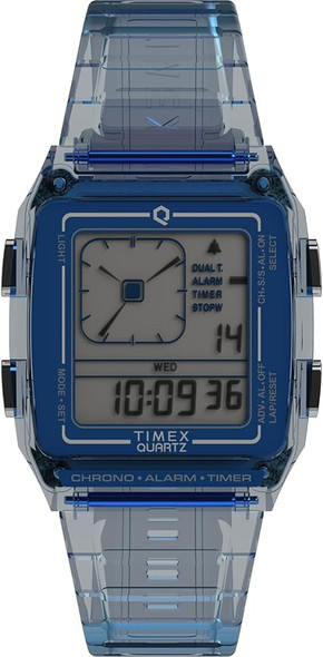 Timex Q Timex LCA 35mm Resin Strap Unisex Watch TW2W45100