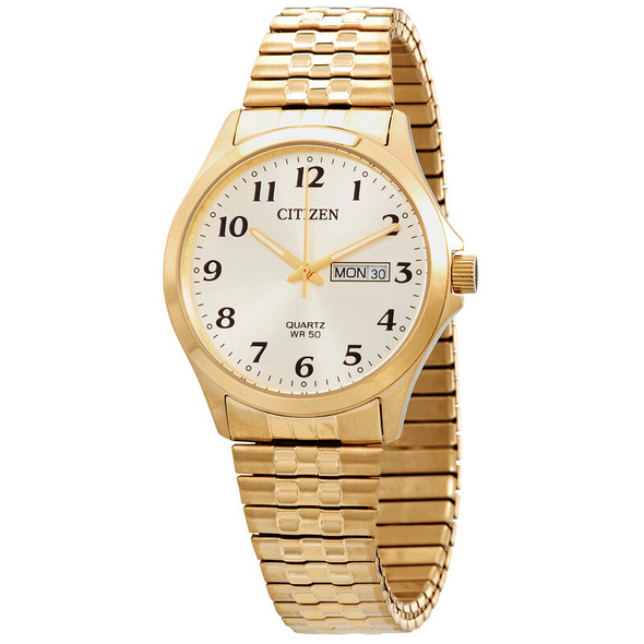 Citizen Gold-Tone Quartz Mens Watch BF5002-99P