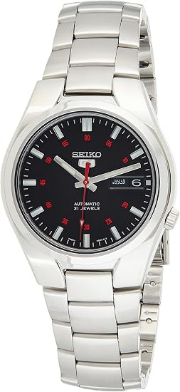 Seiko Series 5 Automatic Black Dial Mens Watch SNK617 SNK617K1
