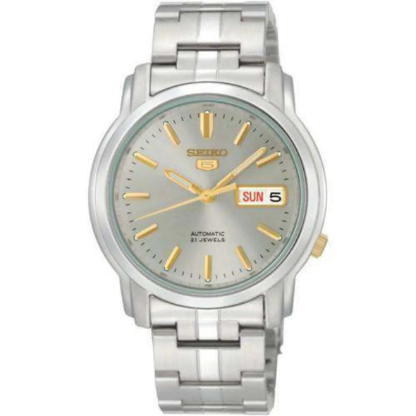 Seiko Series 5 Automatic Gray Dial Mens Watch SNKK67 SNKK67K1