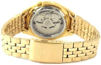 Seiko Series 5 Automatic Gold Dial Mens Watch SNKL38 SNKL38K1