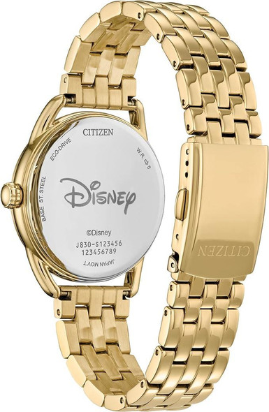 Citizen Disney Mickey Classic Inspired Gold-Tone Ladies Watch FE7093-57W
