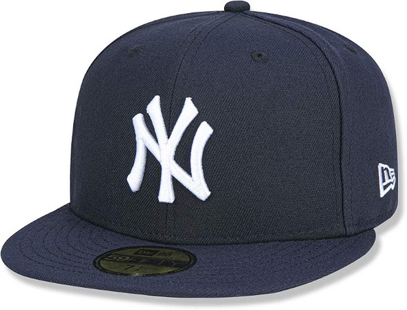 New Era Mens New York Yankees MLB Authentic Collection 59FIFTY Cap - Size 8 1/8 70331909-818