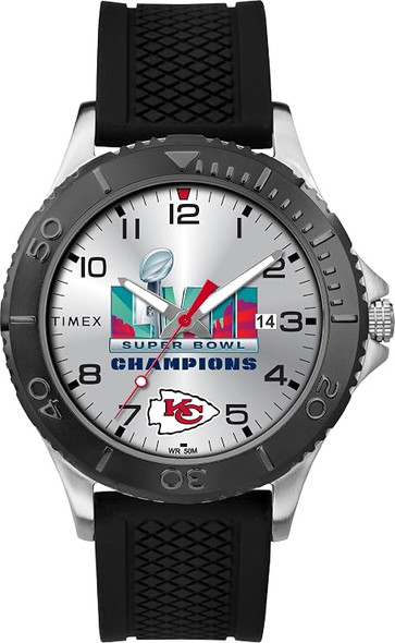 Timex NFL 2023 Super Bowl Champions Kansas City Chiefs Mens Watch TW2W26600