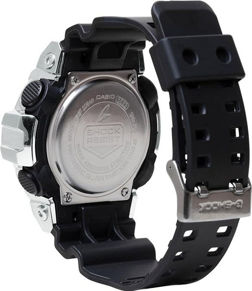Casio G-Shock Metal Bezel Analog-Digital Mens Watch GM700-1A
