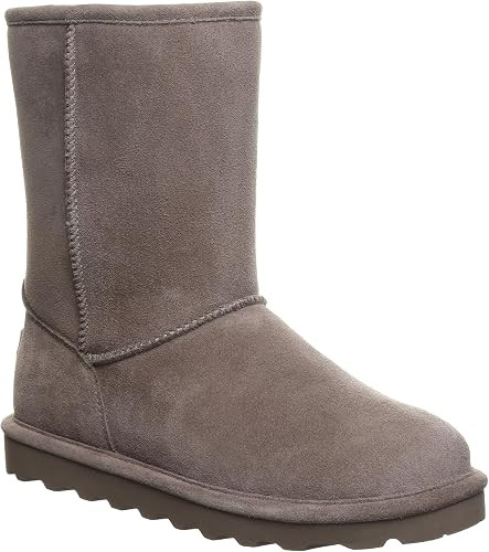 BEARPAW Womens Elle Short Boot - Morel