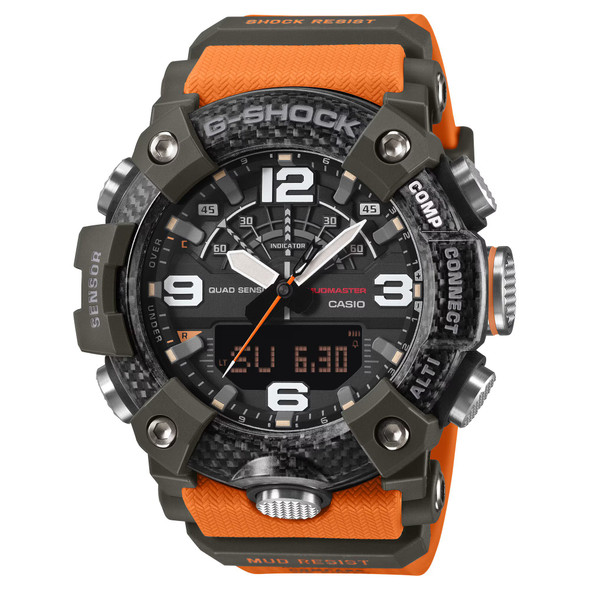 Casio G-Shock Master of G Mudmaster Carbon Core Guard Mens Watch GG-B100X-1A9 GGB100X-1A9