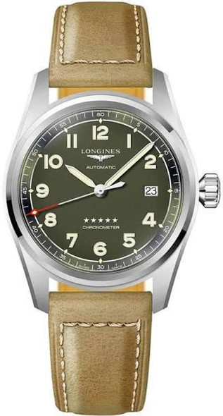 Longines Spirit Automatic 40mm Green Dial Mens Watch L38104032