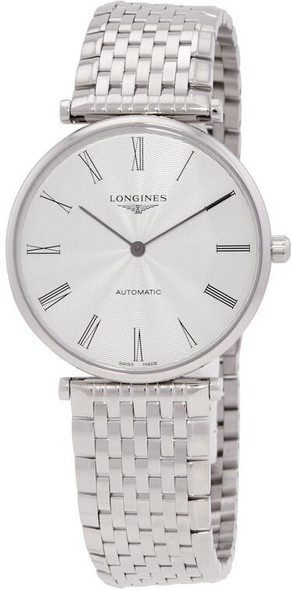 Longines La Grande Automatic Silver Dial Mens Watch L49184716