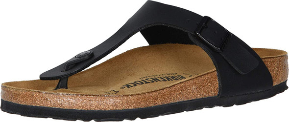 Birkenstock Womens Gizeh Thong Sandal - Black Birko-Flor - Size: 8-8.5 / 39 43691_39