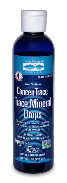 Trace Minerals ConcenTrace Trace Mineral Drops - 8 Oz TMCON8OZ