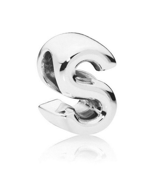 PANDORA Letter S Charm - 797473