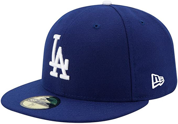 New Era 59FIFTY Los Angeles Dodgers MLB 2017 Authentic Collection On Field Game Fitted Cap - 7 3/4 70331962-734