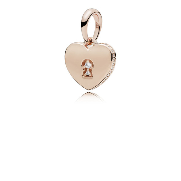 PANDORA Shimmering Keyhole Pendant - 387687CZ