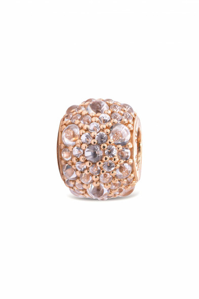 PANDORA Shimmering Droplets Charm - Pink CZ - 791755PCZ