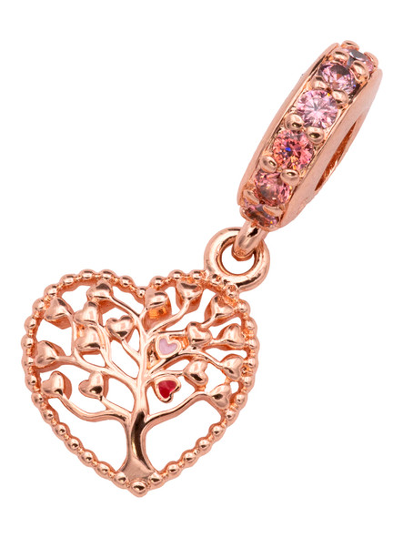 PANDORA Family Tree Pandora Rose Dangle - 786592CZSMX