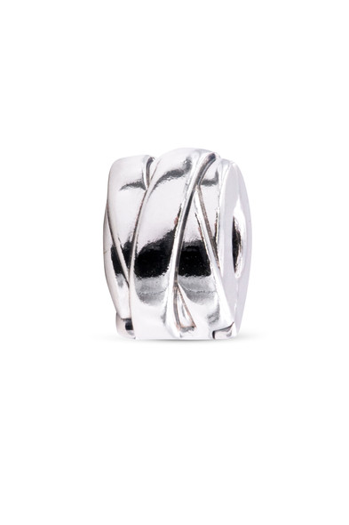 Pandora Polished Ribbons Clip Charm 799502C00