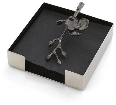 Michael Aram Black Orchid Cocktail Napkin Holder - 110738