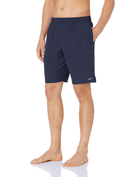 Nike Mens Solid Lap 9 Inch Volley Short Swim Trunk1