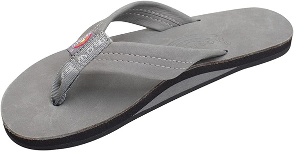 Rainbow Mens Single Layer Premier Leather with Arch Support Sandals6