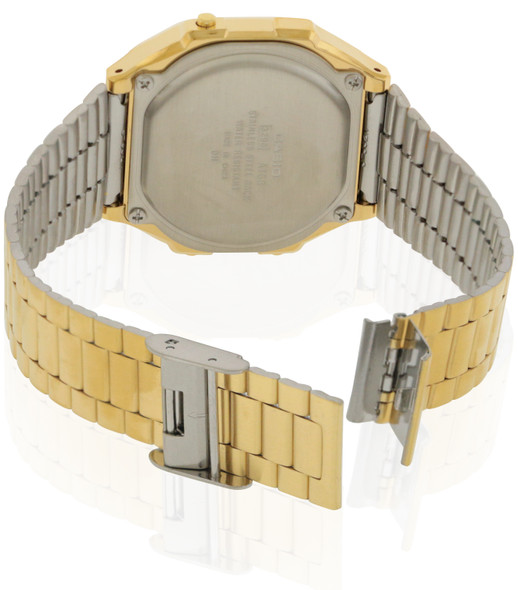 Casio Gold-Tone Stainless Steel Mens Watch A168WG-9WDF