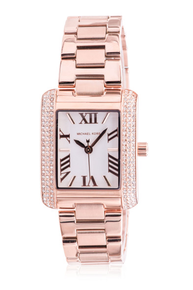 Michael Kors Mini Emery Pave Gold-Tone Ladies Watch MK4640 - Jacob