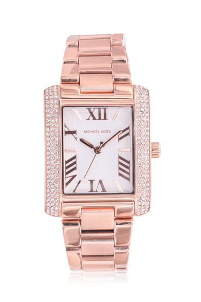 Michael Kors Mini Emery Pave Gold-Tone Ladies Watch MK4640 - Jacob