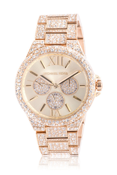 Michael Kors Camille Gold-Tone Ladies Watch MK7197 - Jacob Time Inc