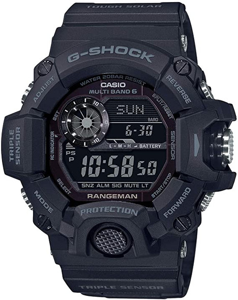 Casio G-Shock Tactical Rangeman Solar Atomic Mens Watch GW9400-1B