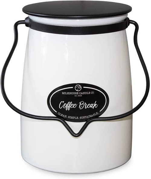 Milkhouse Candle Company - Butter Jar 22 oz - Coffee Break 41006