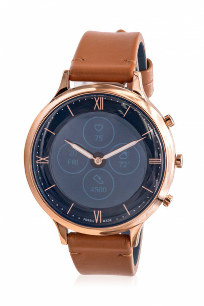 Fossil Hybrid Smartwatch HR Charter Brown Leather FTW7033