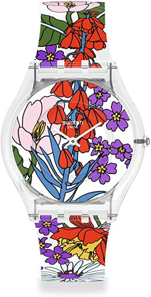 Swatch BOTANICAL PARADISE Ladies Watch SS08K110