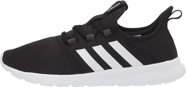 Women's adidas cloudfoam shoes clearance white