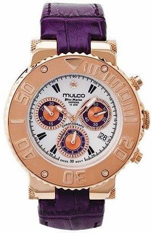 Mulco BLUEMARINE Leather Chronograph Ladies Watch MW3-70602-153
