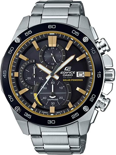 Casio Edifice Stainless Steel Chronograph Mens Watch EFS-S500DB-1BVCR