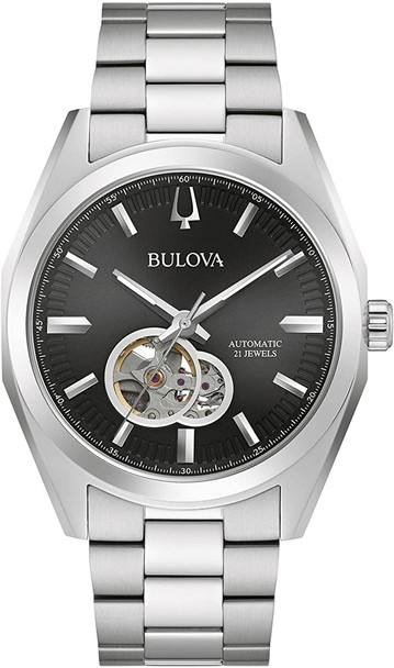 Bulova Automatic Stainless Steel Mens Watch 96A270