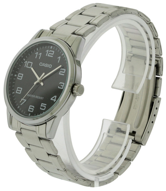 Casio Stainless Steel Mens Watch MTPV001D-1B
