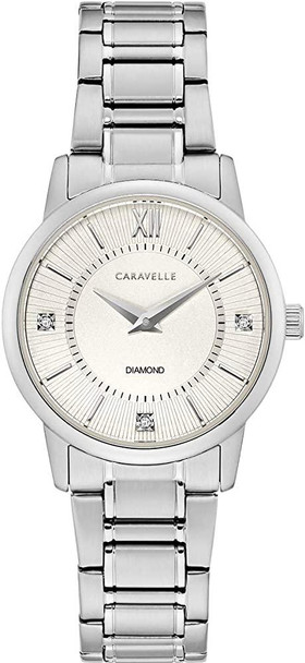 Caravelle Classic Stainless Steel Ladies Watch 43P111