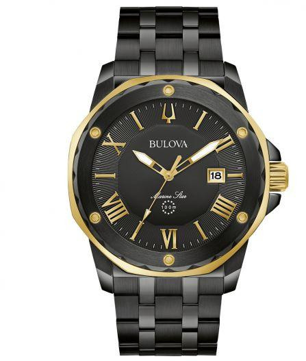 Bulova Marine Star Mens Watch 98B386
