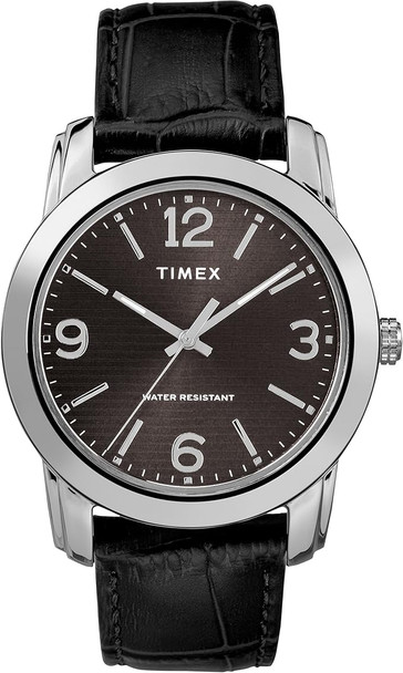 Timex Classics Leather Mens Watch TW2R86600