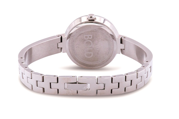 Movado Bold Stainless Steel Bangle Ladies Watch 3600629