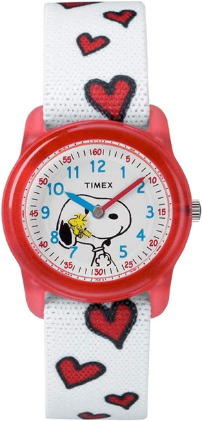 Timex Time Machines Peanuts Collection -  Snoopy/Hearts - Watch TW2R41600